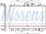 Chladič motoru NISSENS 646927