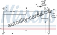 Chladič klimatizace NISSENS 94354