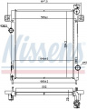 Chladič motoru NISSENS 61035
