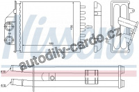 Výměník tepla NISSENS 71453
