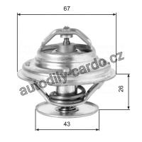 Termostat GATES (GT TH05586G1) - MERCEDES-BENZ, RENAULT