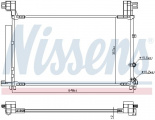 Chladič klimatizace NISSENS 941149