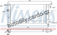 Chladič motoru NISSENS 632851