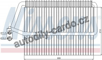 Výparník NISSENS 92162