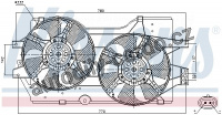 Ventilátor chladiče NISSENS 85288