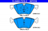 Sada brzdových destiček ATE 13.0460-7216 (AT 607216) - BMW