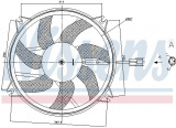 Ventilátor chladiče NISSENS 85886