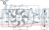 Ventilátor chladiče klimatizace NISSENS 85342