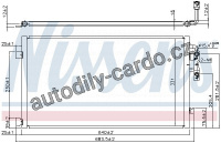 Chladič klimatizace NISSENS 940457