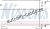 Chladič klimatizace NISSENS 940109