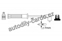 Sada kabelů pro zapalování BOSCH (BO 0986357253)
