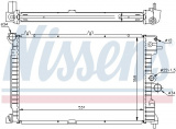 Chladič motoru NISSENS 63289A