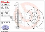 Brzdový kotouč BREMBO 09.D768.11