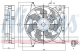 Ventilátor chladiče NISSENS 85896