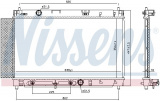 Chladič motoru NISSENS 646942