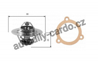 Termostat GATES (GT TH12480G1) - ŠKODA