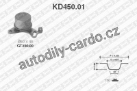 Sada rozvodového řemene SNR KD450.01