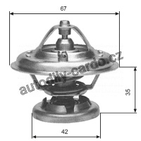 Termostat GATES (GT TH12680G1) - MERCEDES-BENZ