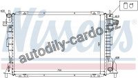 Chladič motoru NISSENS 62033