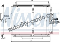 Chladič klimatizace NISSENS 94377