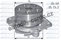 Vodní pumpa DOLZ S213 - ALFA ROMEO, FIAT, LANCIA