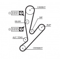 Sada rozvodového řemene s vodní pumpou GATES (GT KP15592XS)