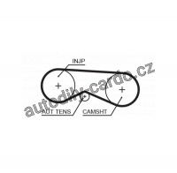 Sada rozvodového řemene s vodní pumpou GATES (GT KP15557XS-1)