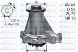 Vodní pumpa DOLZ M276 - MERCEDES-BENZ