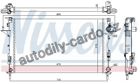 Chladič motoru NISSENS 63813
