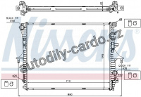 Chladič motoru NISSENS 65276A