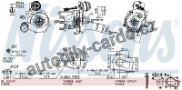 Turbodmychadlo NISSENS 93163