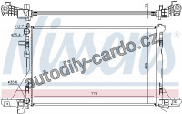 Chladič motoru NISSENS 630732