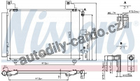 Chladič klimatizace NISSENS 940359