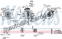 Turbodmychadlo NISSENS 93175