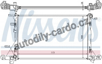 Chladič motoru NISSENS 630733