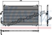 Chladič klimatizace NISSENS 94224