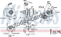 Turbodmychadlo NISSENS 93176