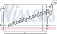 Chladič klimatizace NISSENS 940006