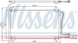 Chladič klimatizace NISSENS 94225