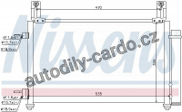 Chladič klimatizace NISSENS 940009