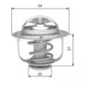 Termostat GATES (GT TH23685G1) - ISUZU, OPEL