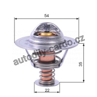 Termostat GATES (GT TH22689G1) - OPEL