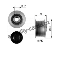Alternátorová volnoběžka (předstihová spojka) GATES (GT OAP7071) - MAZDA