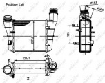 Chladič turba NRF 30251