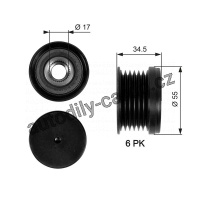 Alternátorová volnoběžka (předstihová spojka) GATES (GT OAP7090) - AUDI, SEAT, VW