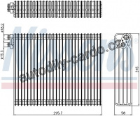 Výparník NISSENS 92299