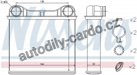 Výměník tepla NISSENS 72049