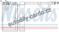 Výměník tepla NISSENS 72208