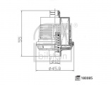 Hydraulický filtr, haldex-spojka FEBI BILSTEIN 180085