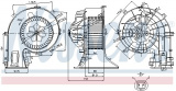 Vnitřní ventilátor NISSENS 87049